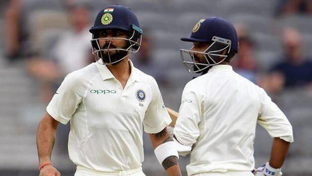 Virat Kohli and Ajinkya Rahane