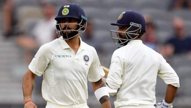 Virat Kohli and Ajinkya Rahane