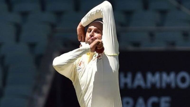 Nathan Lyon is blessed with a classical, high-arm action and a fluid, easy run-up to the crease. (AFP Image)