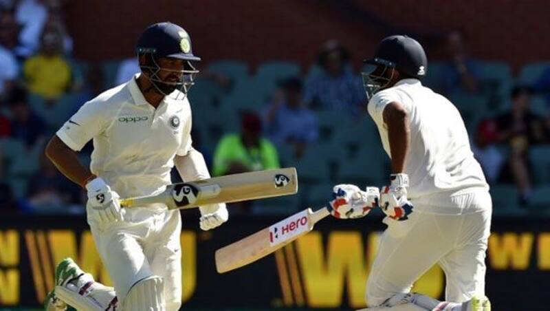 Cheteshwar Pujara and R Ashwin batted with assurance that was lacking in India's top order. (AFP Image)