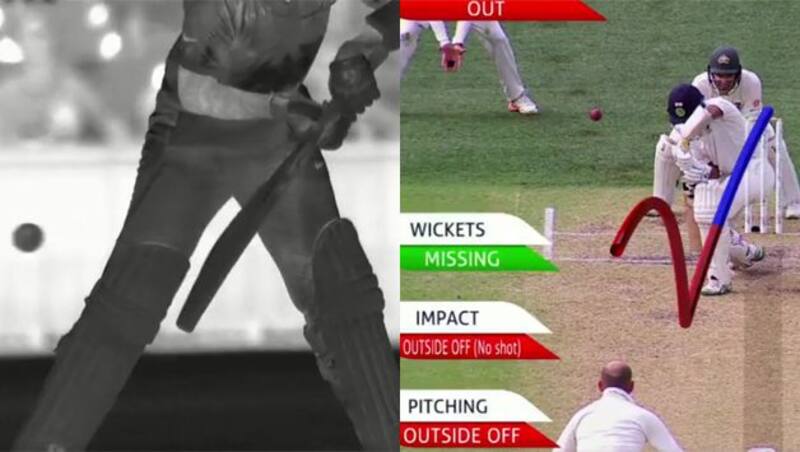 Umpire Nigel Long had given Pujara out twice off Nathan Lyon, but the right usage of the Decision Review System meant, the No.3 bat, continued on 
