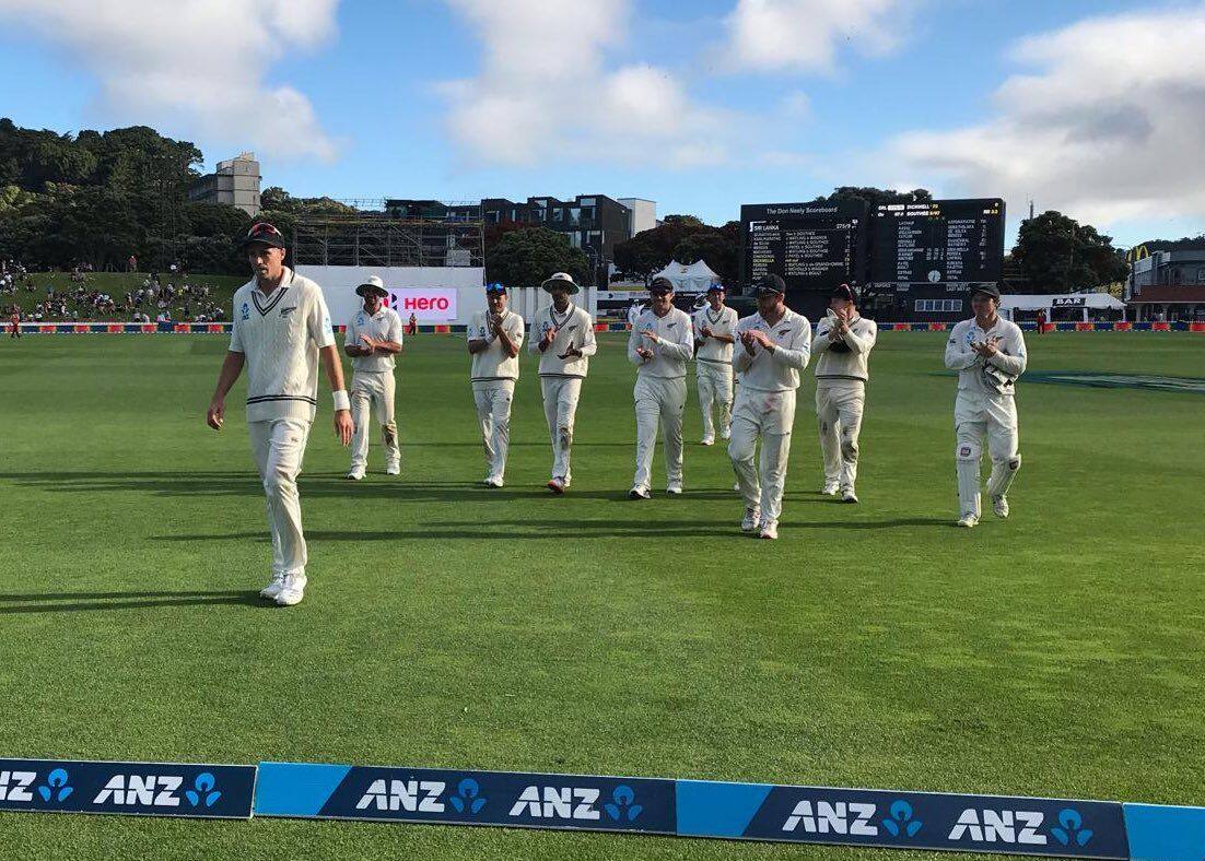 Southee claimed three wickets in his first two overs to rattle the tourists' top order and leave Sri Lanka at nine for three.