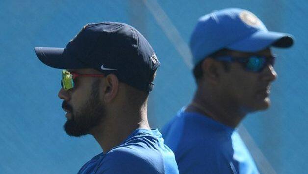 virat kohli and anil kumble