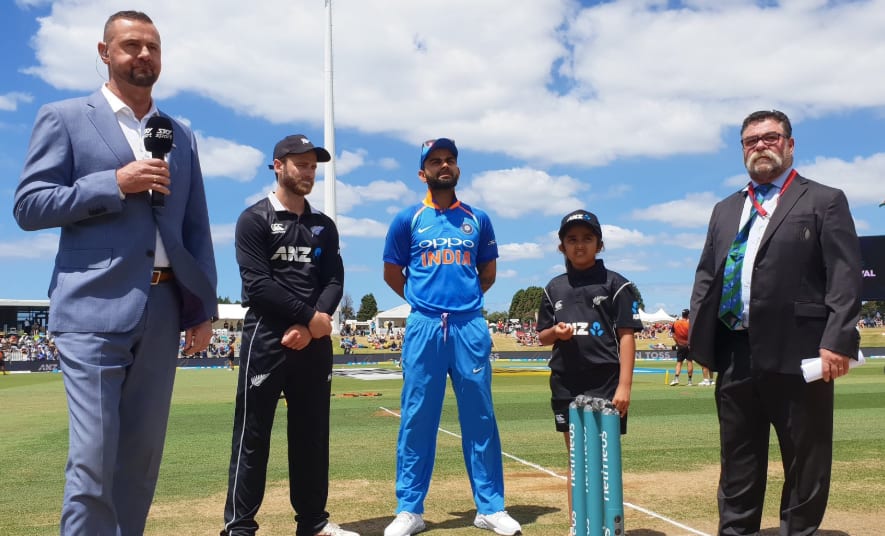 2nd ODI: Unchanged India opt to bat versus New Zealand