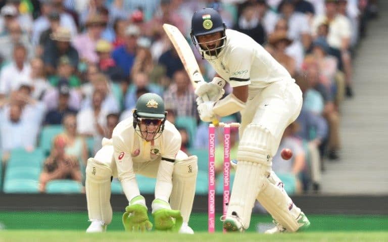 4th Test: Unflappable Cheteshwar Pujara carries India to 303/4