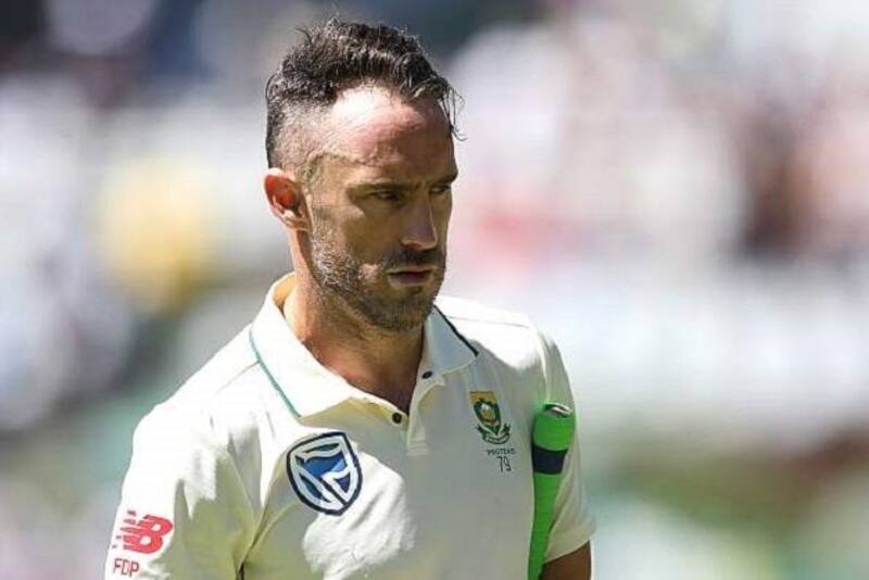 Faf du Plessis was also fined 20 per cent of his match fee, while the team were fined 10 per cent of their match fees. @ Getty Images
