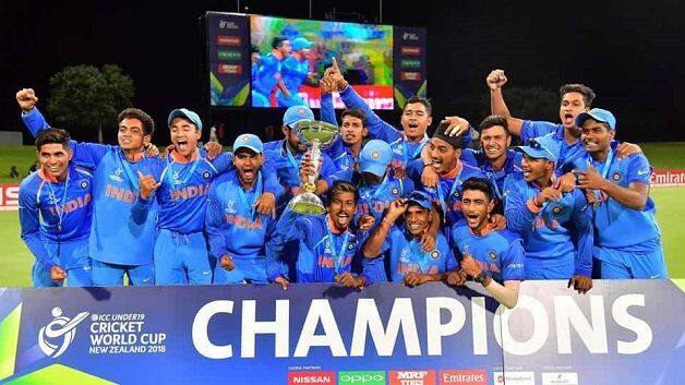 With a fourth title, India surpassed Australia in the race of most U-19 World Cup titles. @ AFP