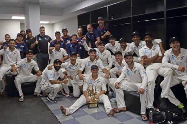 The Black Caps’ bowlers were relentless and hunted in packs to give their side their first away series win against Pakistan since 1969. @ Twitter