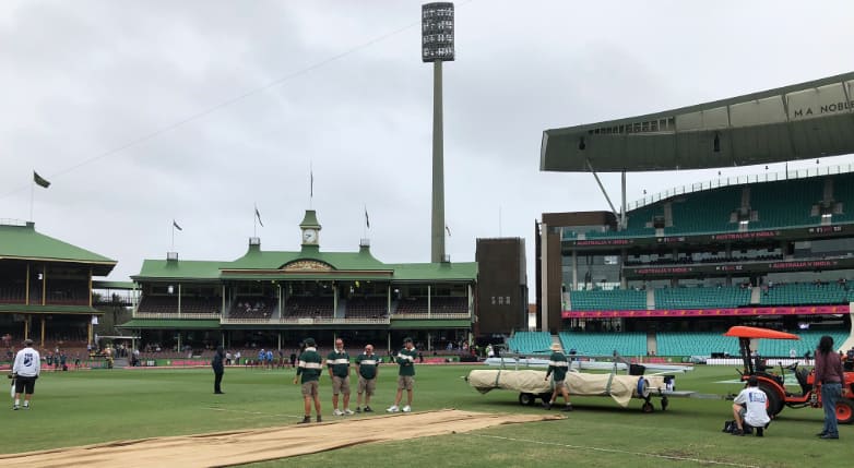 4th Test: Light but steady rain delays start of day five at the SCG
