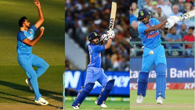 Vijay Shankar Kedar Jadhav and Hardik Pandya