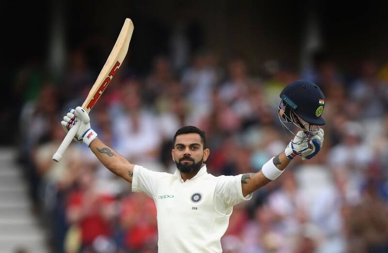 Virat Kohli: leading run-getter of 2018 with hundreds in each overseas tour. 