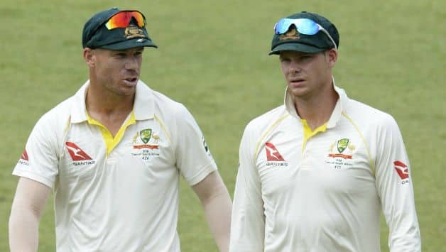 Steven Smith with David Warner © Getty Images