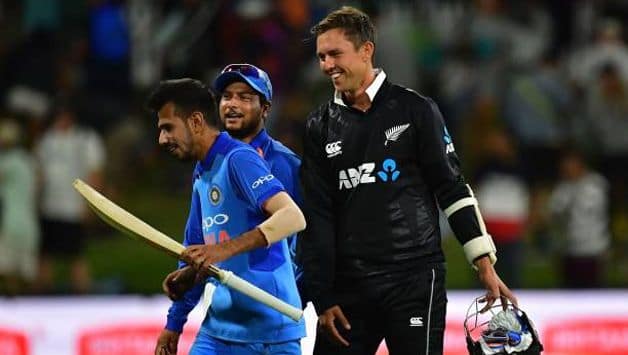 Yuzvendra Chahal and Trent Boult