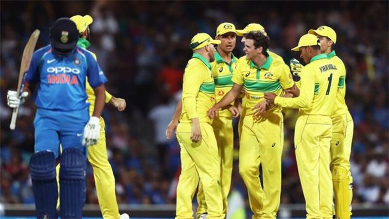 Jhye Richardson was the star of the night for Australia with the right-arm pacer returning enviable figures of 10-2-26-4, including the scalps Virat Kohli and Ambati Rayudu early on. 