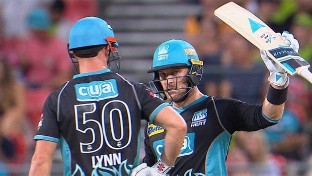 BBL: McCullum, Lynn fire for Brisbane Heat in truncated affair