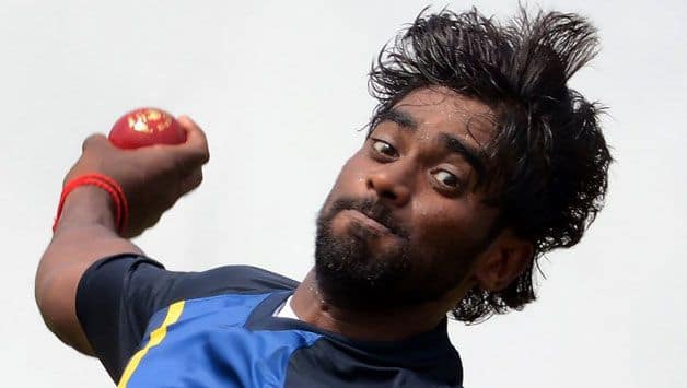 Injured hamstring forces Nuwan Pradeep out of Australia Tests