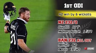 1st ODI: Martin Guptill’s 117* defeats Bangladesh