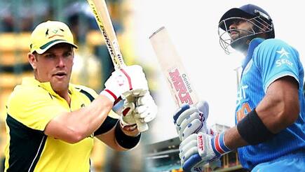 India vs Australia: Virat Kohli or Aaron Finch who is ahead