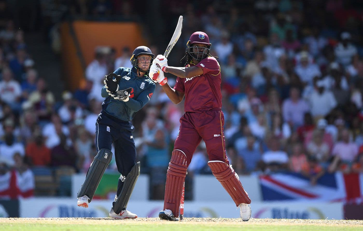 Chris Gayle scored 135 and 50 in the opening two ODIs versus England.