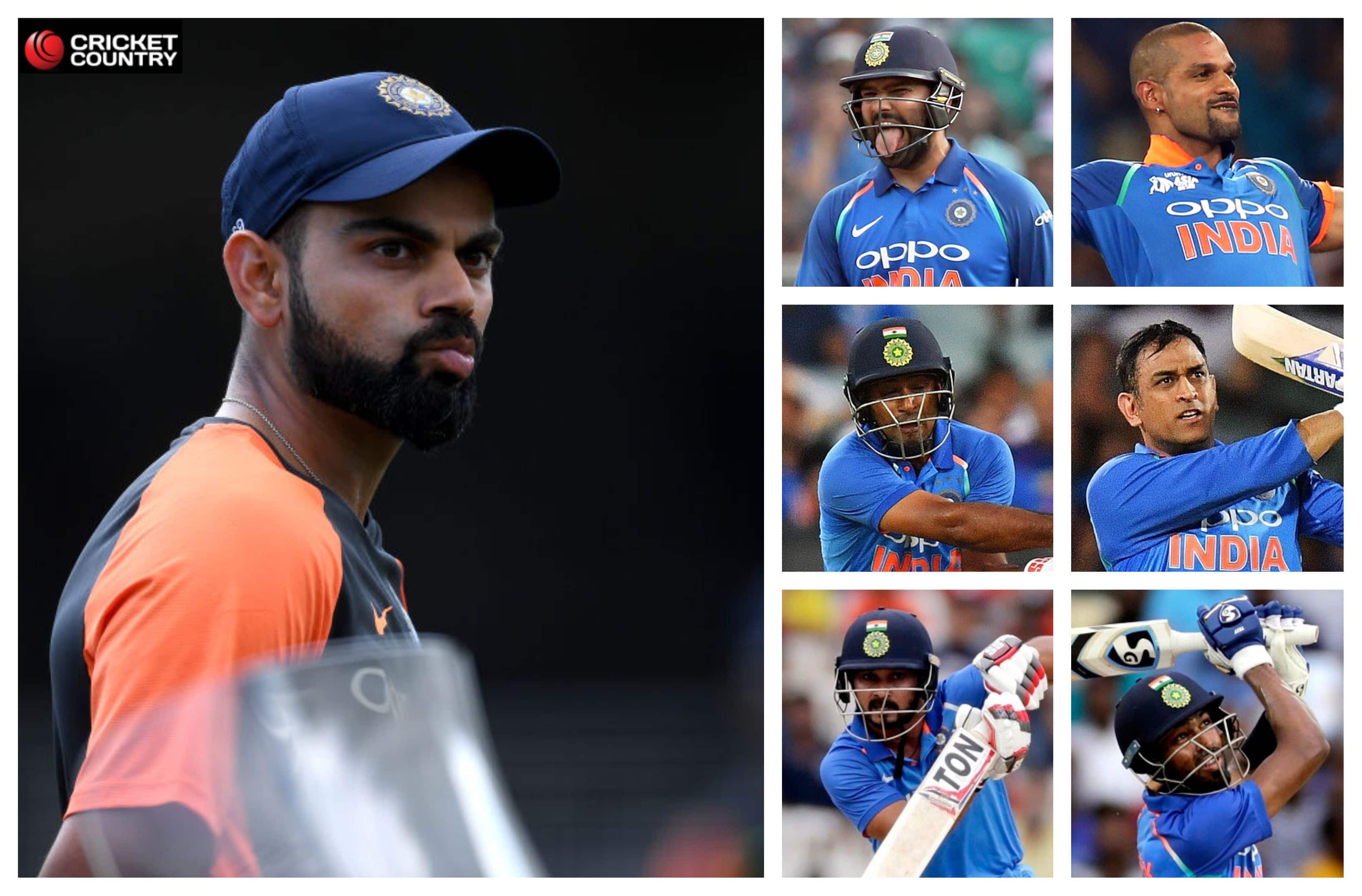 Is this the best Indian batting order for the World Cup?