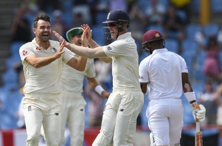 Another record for James Anderson: 100 first-wicket dismissals