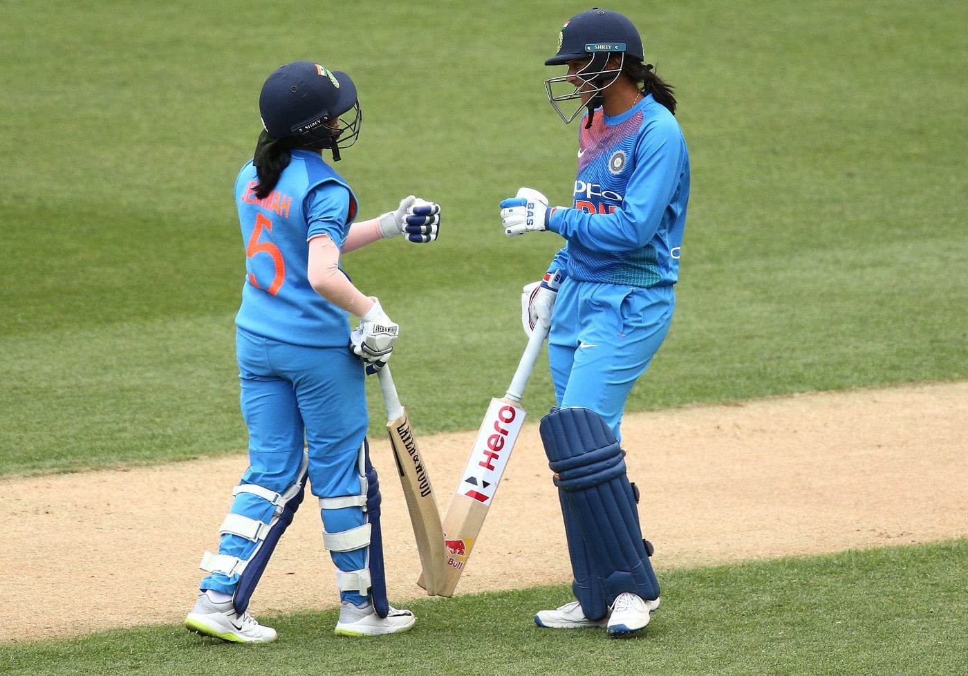 Jemimah Rodrigues (left) and Smriti Mandhana have maid big gains.