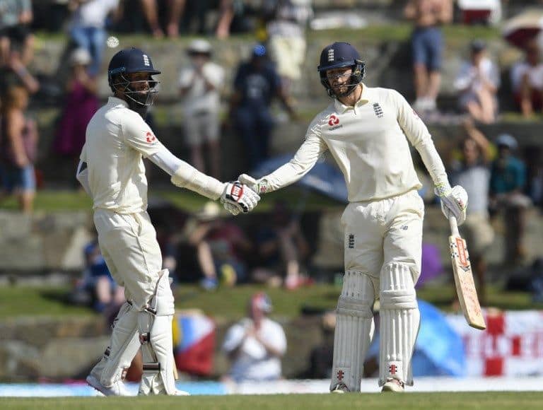 Moeen Ali and Ben Foakes put on 85 to revive England.
