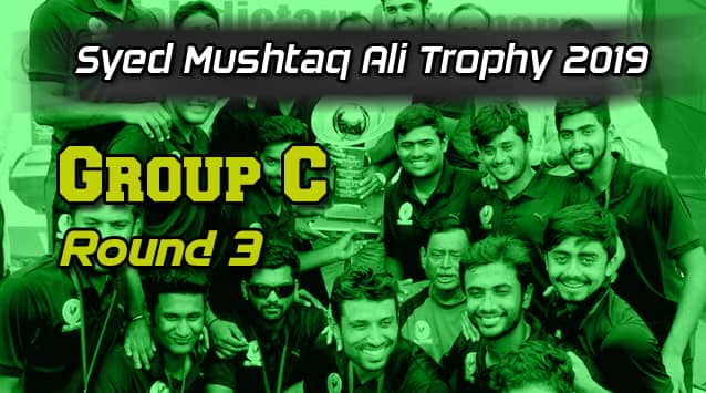 Railways claimed their third victory in as many games in Group C of the Syed Mushtaq Ali Trophy 2019 with a five-wicket win over Madhya Pradesh at the Holkar Cricket Stadium, Indore on Monday.