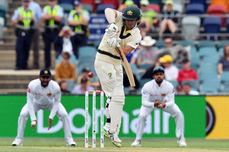 Australia's vice-captain Travis Head helped steady the innings.
