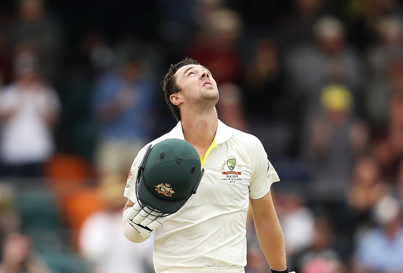 Emotional Travis Head dedicates maiden Test century to Phillip Hughes