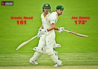 Joe Burns, Travis Head end Australia’s 113-day century drought
