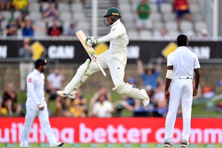 Sri Lanka need 499, Australia 10 wickets after Usman Khawaja 101*
