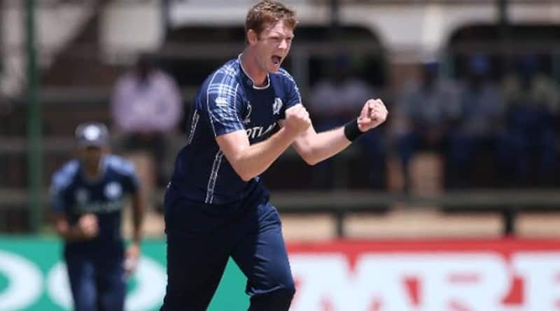 Pacer Alasdair Evans claimed 2/10 in his five overs