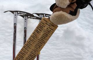 How did a signed cricket bat from 1988 end up in Antarctica?