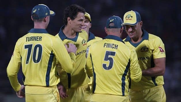 1st T20I: Coulter-Nile’s three restricts India to 126 for 7