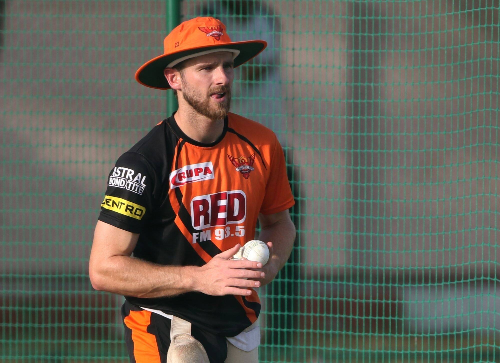 Kane Williamson trained with SRH on Thursday in Hyderabad