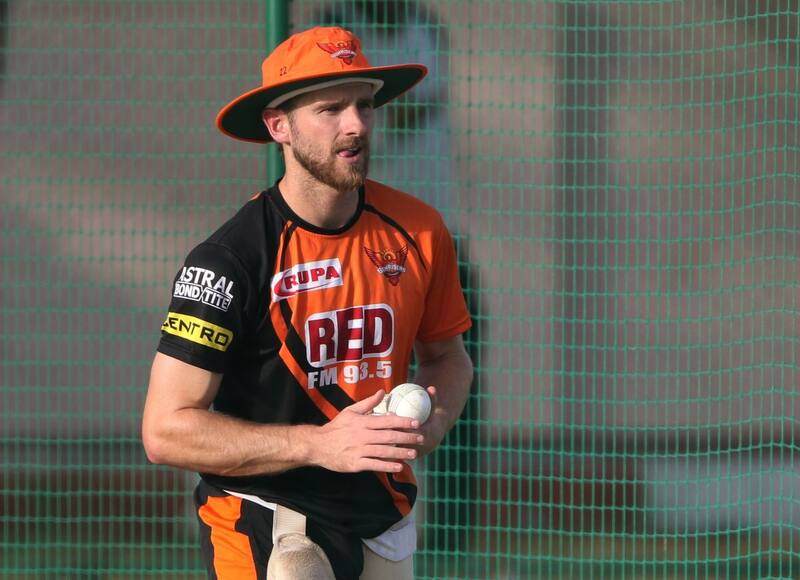 Kane Williamson trained with SRH on Thursday in Hyderabad