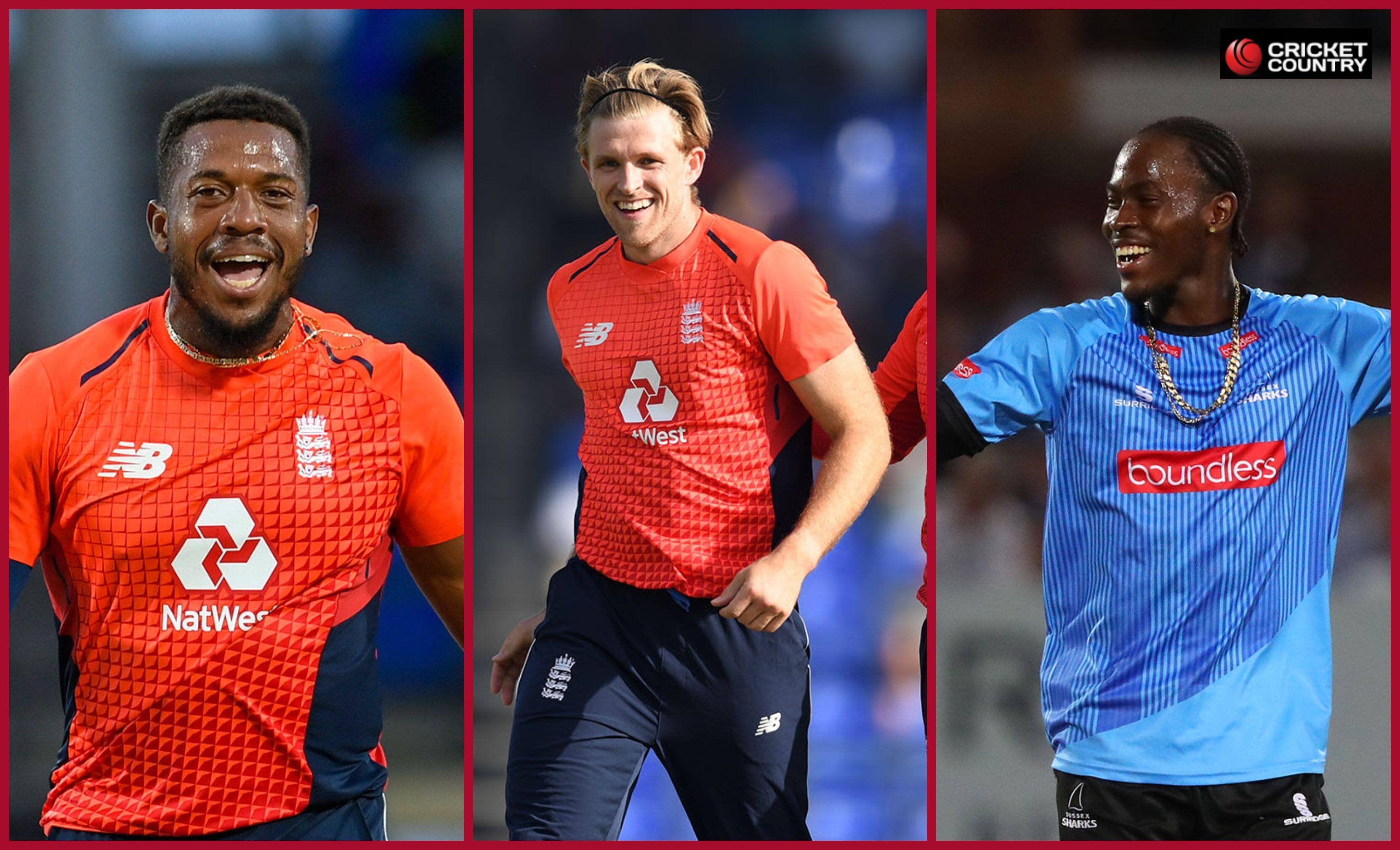 Could Chris Jordan, David Willey and Jofra Archer make England's World Cup 15?