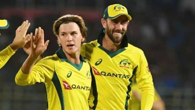 Glenn maxwell adam Zampa AFP