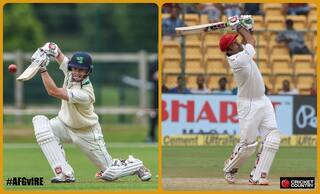One-off Test: Afghanistan and Ireland chase historic Dehradun win