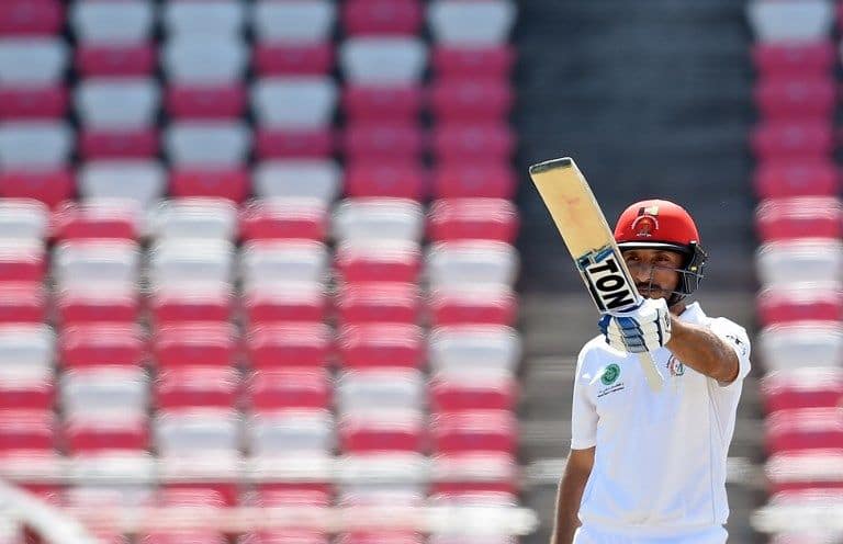 Rahmat Shah scored his second fifty of the match to carry Afghanistan to victory.