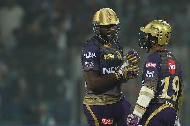 Image result for andre russell dinesh kartik