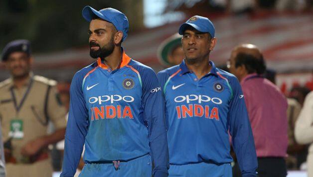 Virat Kohli and MS Dhoni