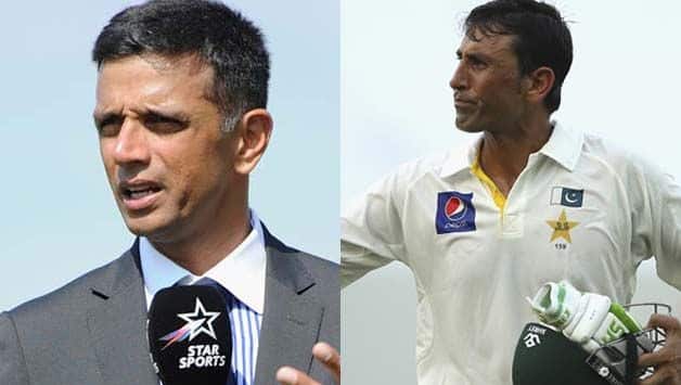 Younis Khan Rahul Dravid