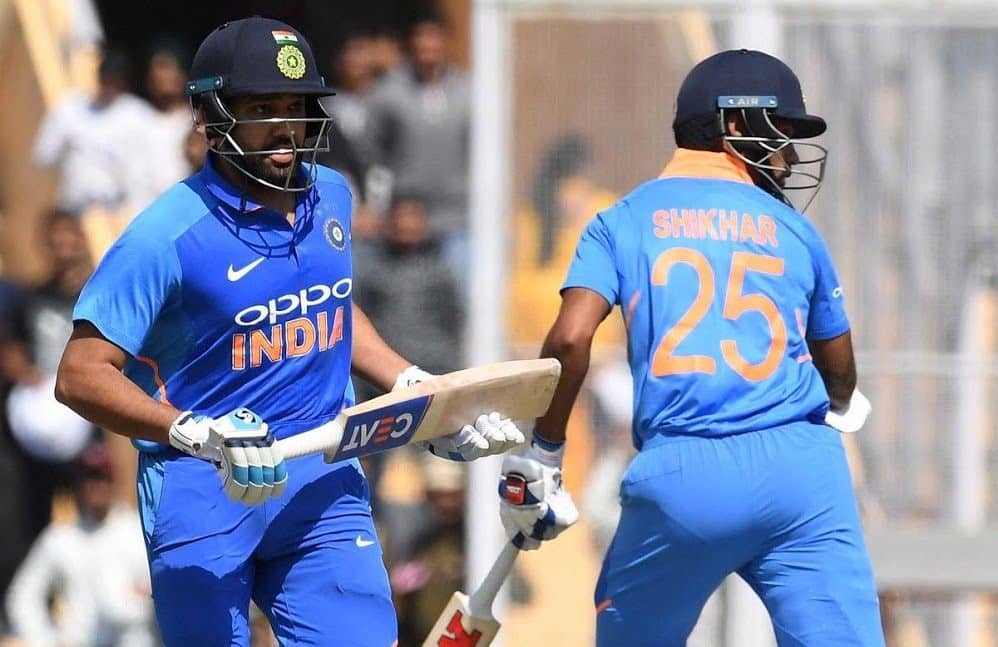 Rohit Sharma and Shikhar Dhawan are India’s second-best opening pair in ODIs