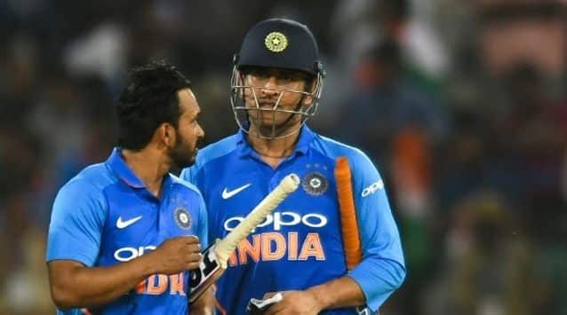 Dhoni got to his 71st ODI fifty and hit the winning runs remaining unbeaten on 59 off 72 balls (AFP Image)