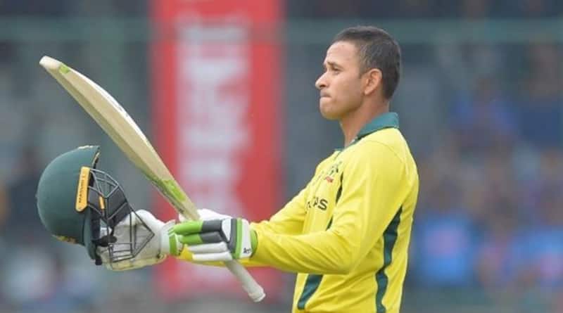 Usman Khawaja continuing his good form with the bat registering his fourth fifty plus score of the series. 