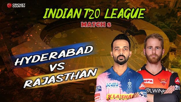 Indian T20 League, Hyderabad vs Rajasthan latest updates: Rashid Khan removes Jos Buttler early