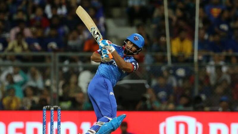 Pant played a powerful cameo to drive Delhi. Photo BCCI