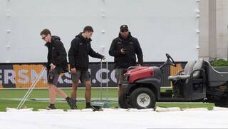 Rain washes away second straight day of Wellington Test